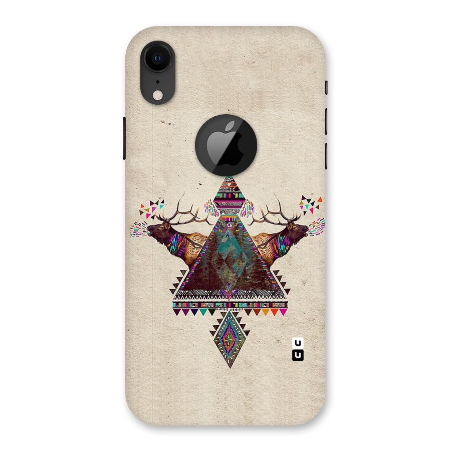 Aesthetic Bull Back Case for iPhone XR Logo Cut