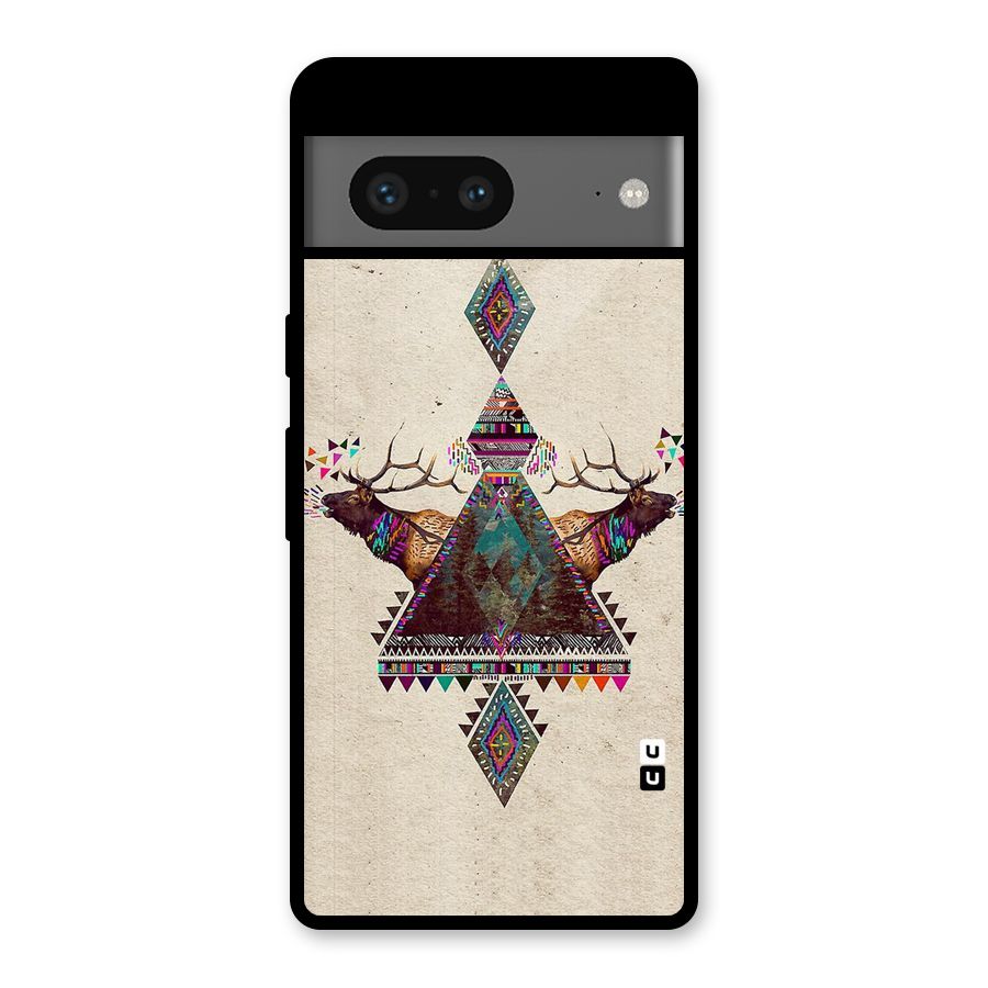 Aesthetic Bull Glass Back Case for Google Pixel 7