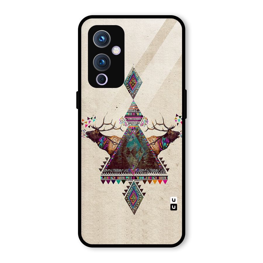 Aesthetic Bull Glass Back Case for OnePlus 9