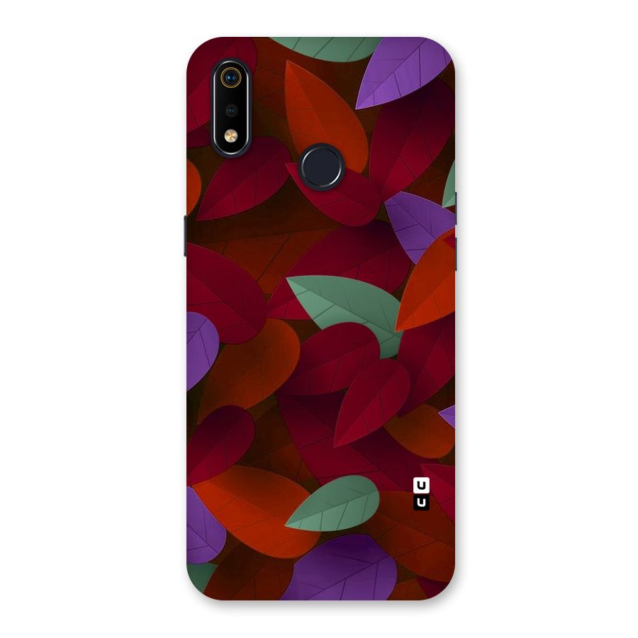 Aesthetic Colorful Leaves Back Case for Realme 3i