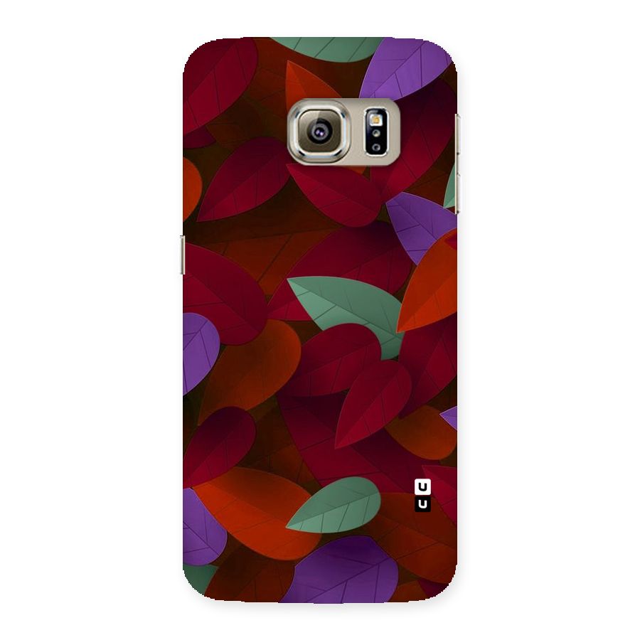 Aesthetic Colorful Leaves Back Case for Samsung Galaxy S6 Edge Plus