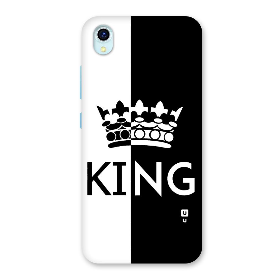 Aesthetic Crown King Back Case for Vivo Y1s
