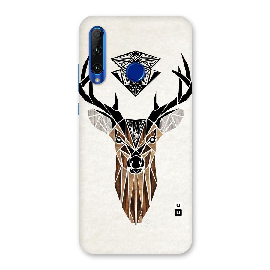 Aesthetic Deer Design Back Case for Honor 20i
