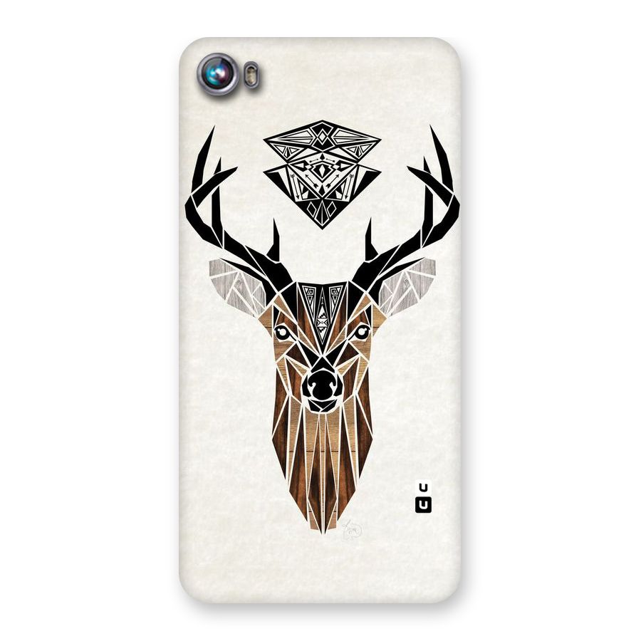 Aesthetic Deer Design Back Case for Micromax Canvas Fire 4 A107