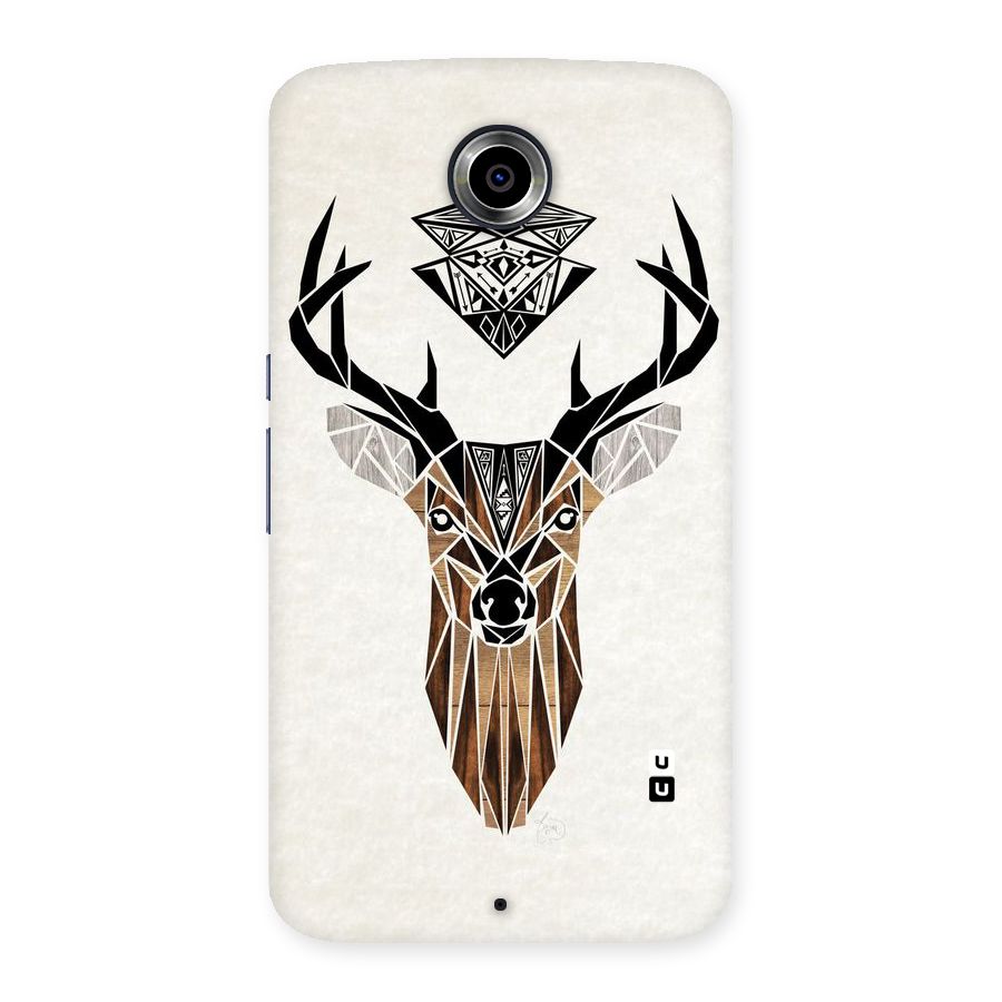 Aesthetic Deer Design Back Case for Nexsus 6