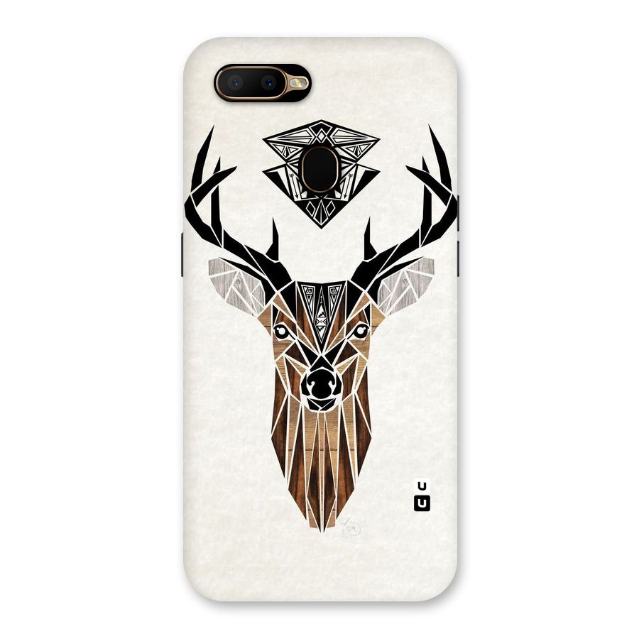 Aesthetic Deer Design Back Case for Oppo A5s