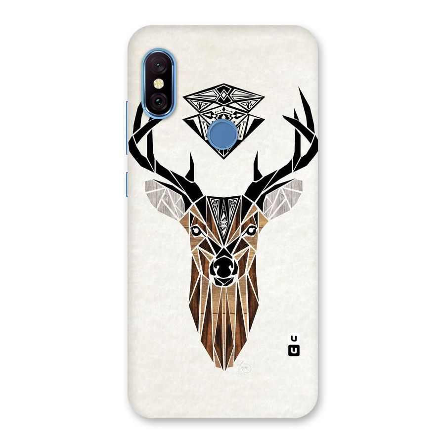 Aesthetic Deer Design Back Case for Redmi Note 6 Pro
