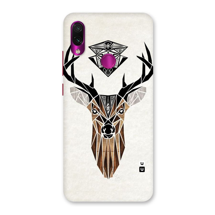 Aesthetic Deer Design Back Case for Redmi Note 7 Pro