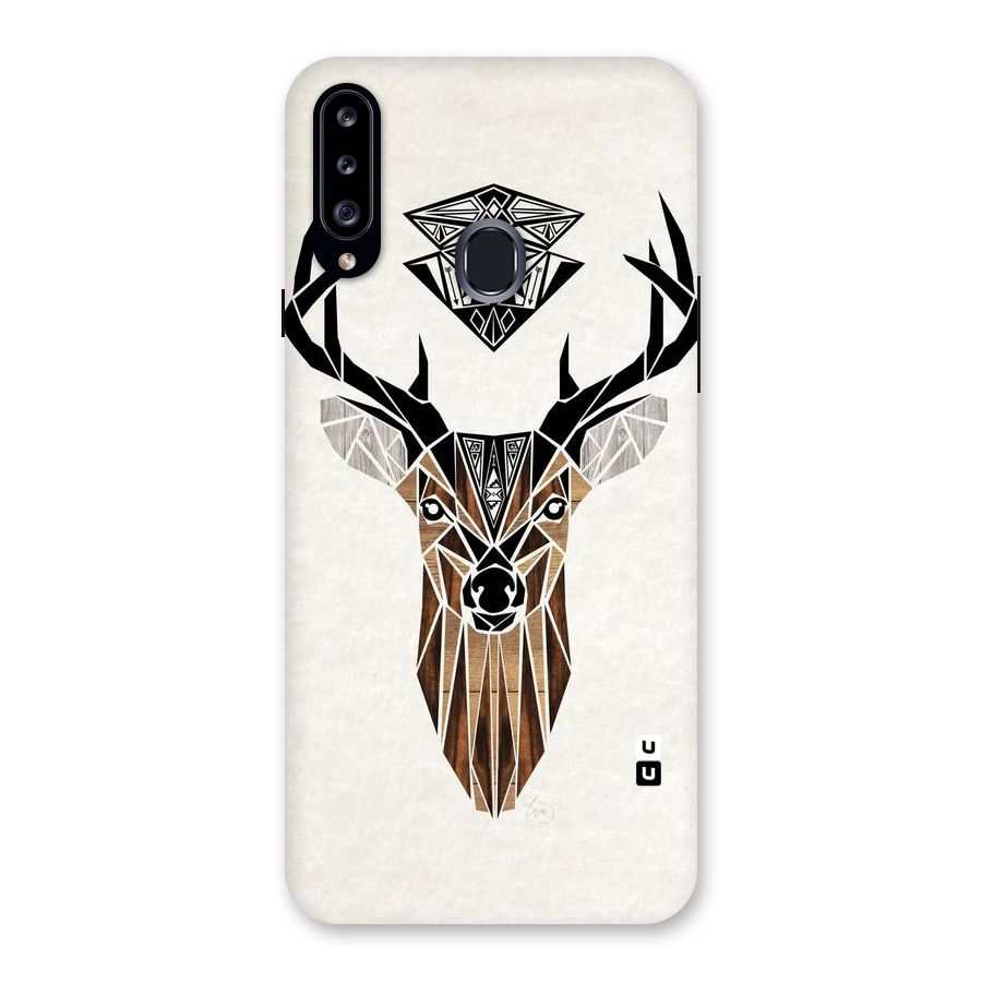Aesthetic Deer Design Back Case for Samsung Galaxy A20s