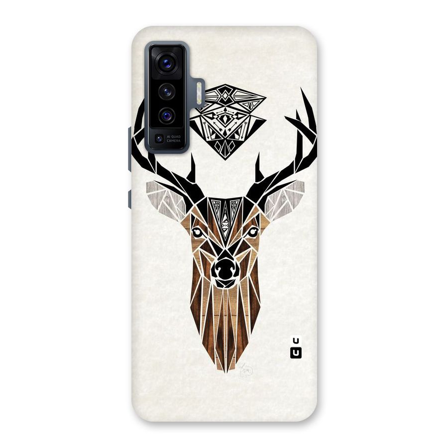 Aesthetic Deer Design Back Case for Vivo X50