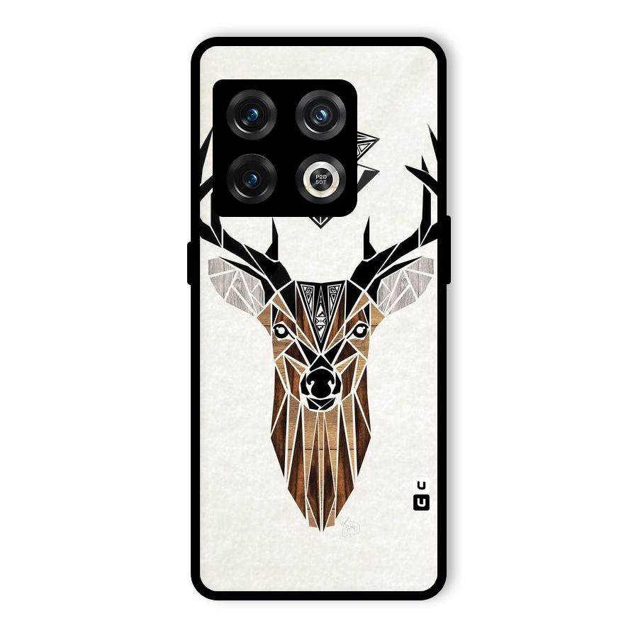 Aesthetic Deer Design Glass Back Case for OnePlus 10 Pro 5G