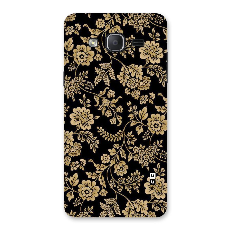 Aesthetic Golden Design Back Case for Galaxy On7 2015