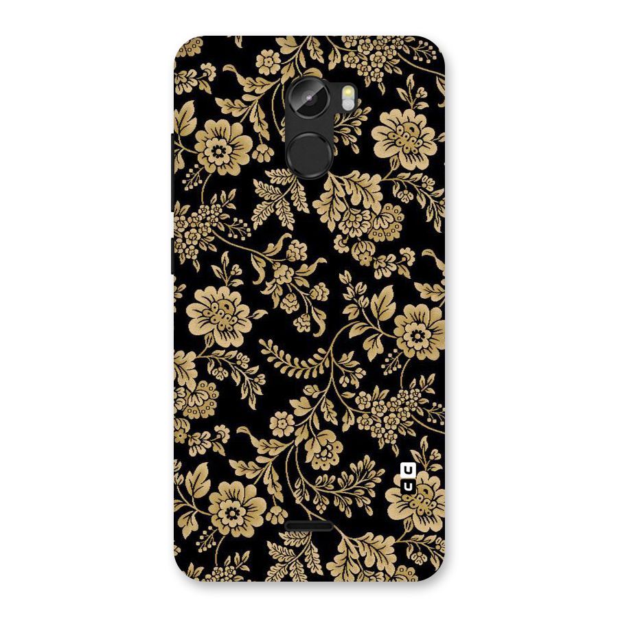 Aesthetic Golden Design Back Case for Gionee X1