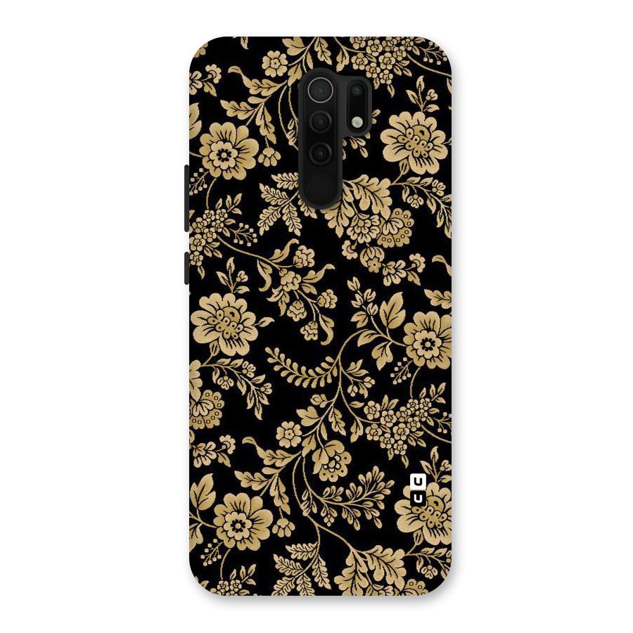 Aesthetic Golden Design Back Case for Poco M2