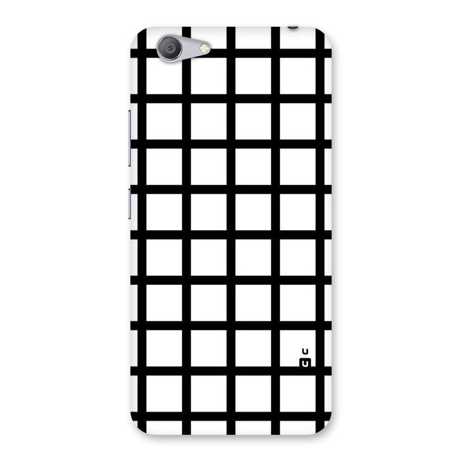 Aesthetic Grid Lines Back Case for Vivo Y53