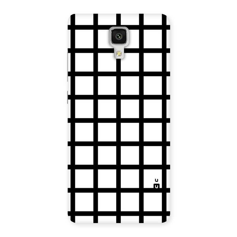 Aesthetic Grid Lines Back Case for Xiaomi Mi 4