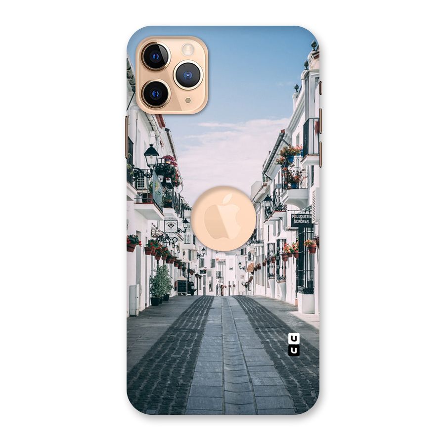 Aesthetic Street Back Case for iPhone 11 Pro Max Logo Cut
