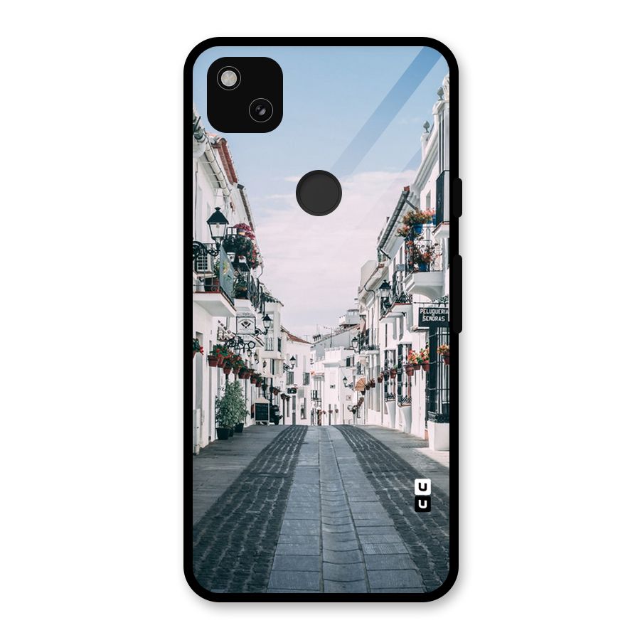 Aesthetic Street Glass Back Case for Google Pixel 4a