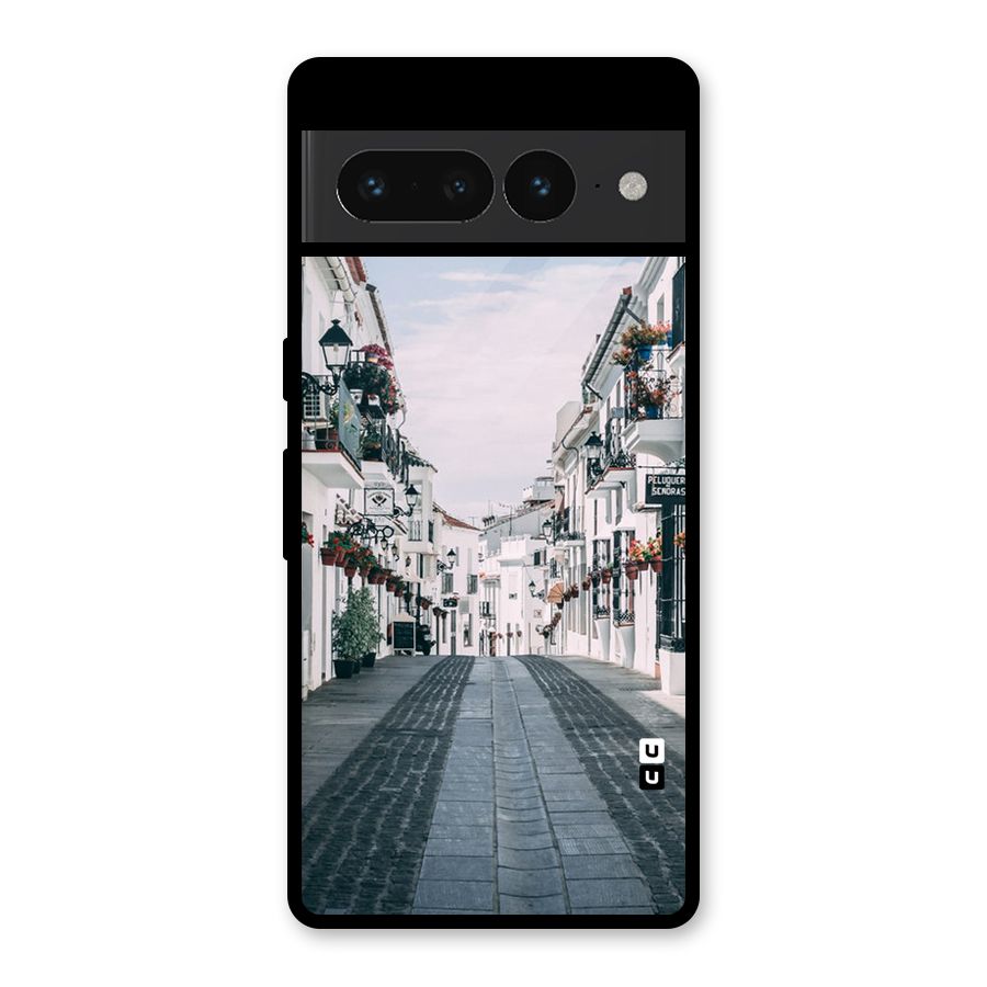 Aesthetic Street Glass Back Case for Google Pixel 7 Pro