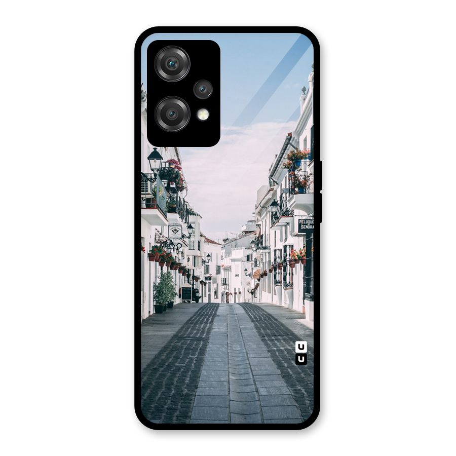 Aesthetic Street Glass Back Case for OnePlus Nord CE 2 Lite 5G