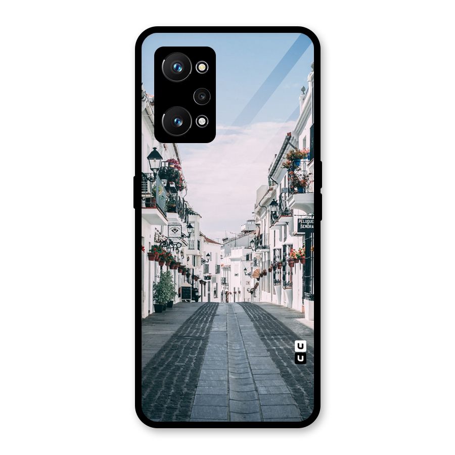 Aesthetic Street Glass Back Case for Realme GT Neo 3T