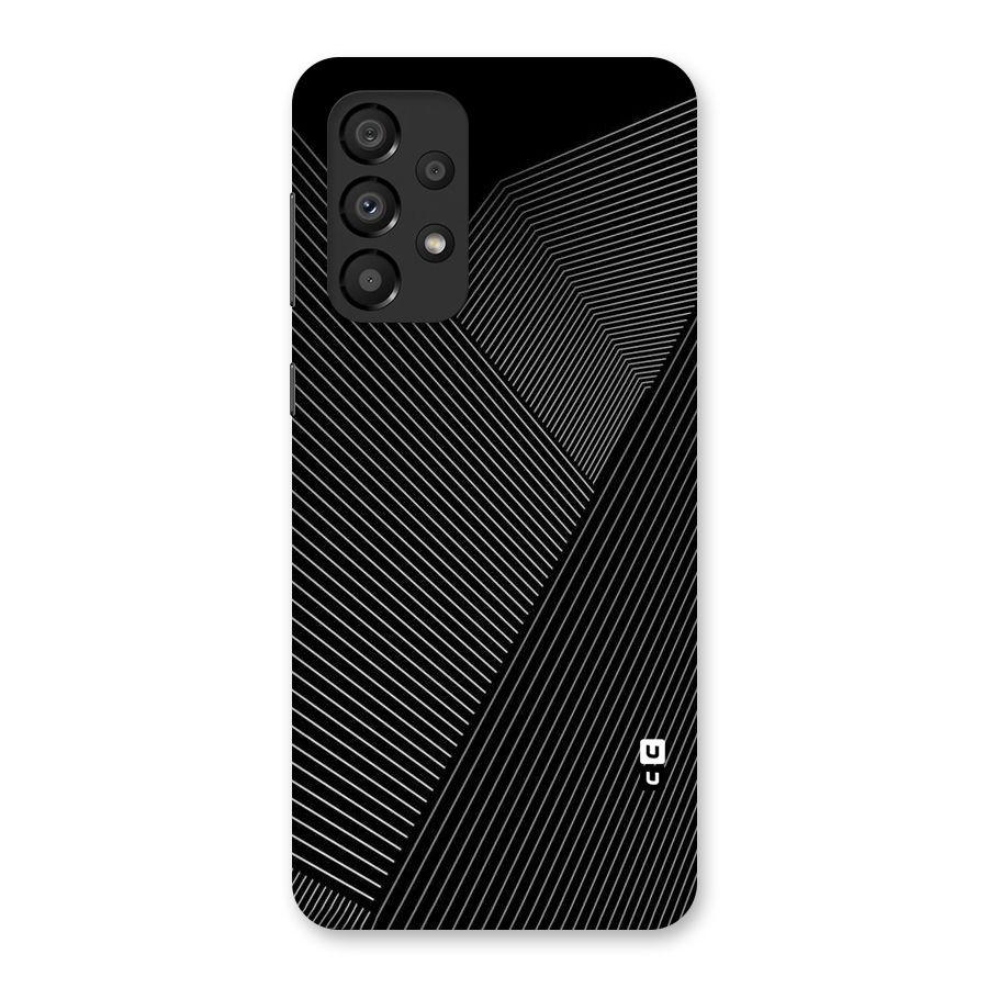 Aesthetic White Stripes Back Case for Galaxy A33 5G