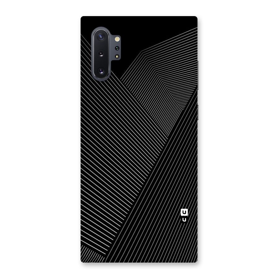 Aesthetic White Stripes Back Case for Galaxy Note 10 Plus