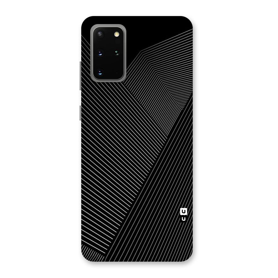 Aesthetic White Stripes Back Case for Galaxy S20 Plus