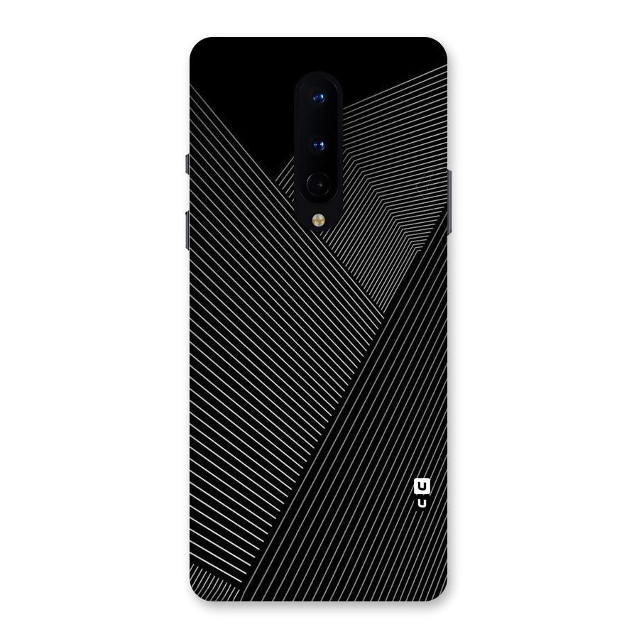 Aesthetic White Stripes Back Case for OnePlus 8