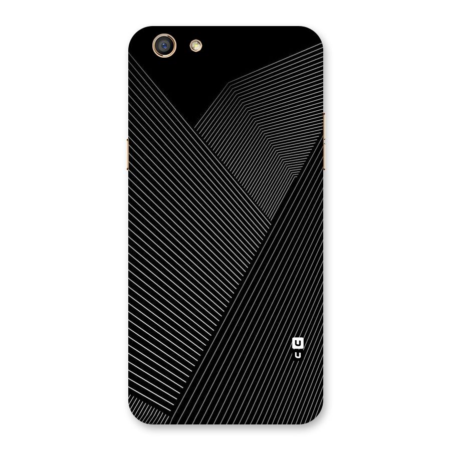 Aesthetic White Stripes Back Case for Oppo F3
