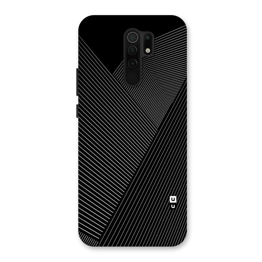 Aesthetic White Stripes Back Case for Poco M2