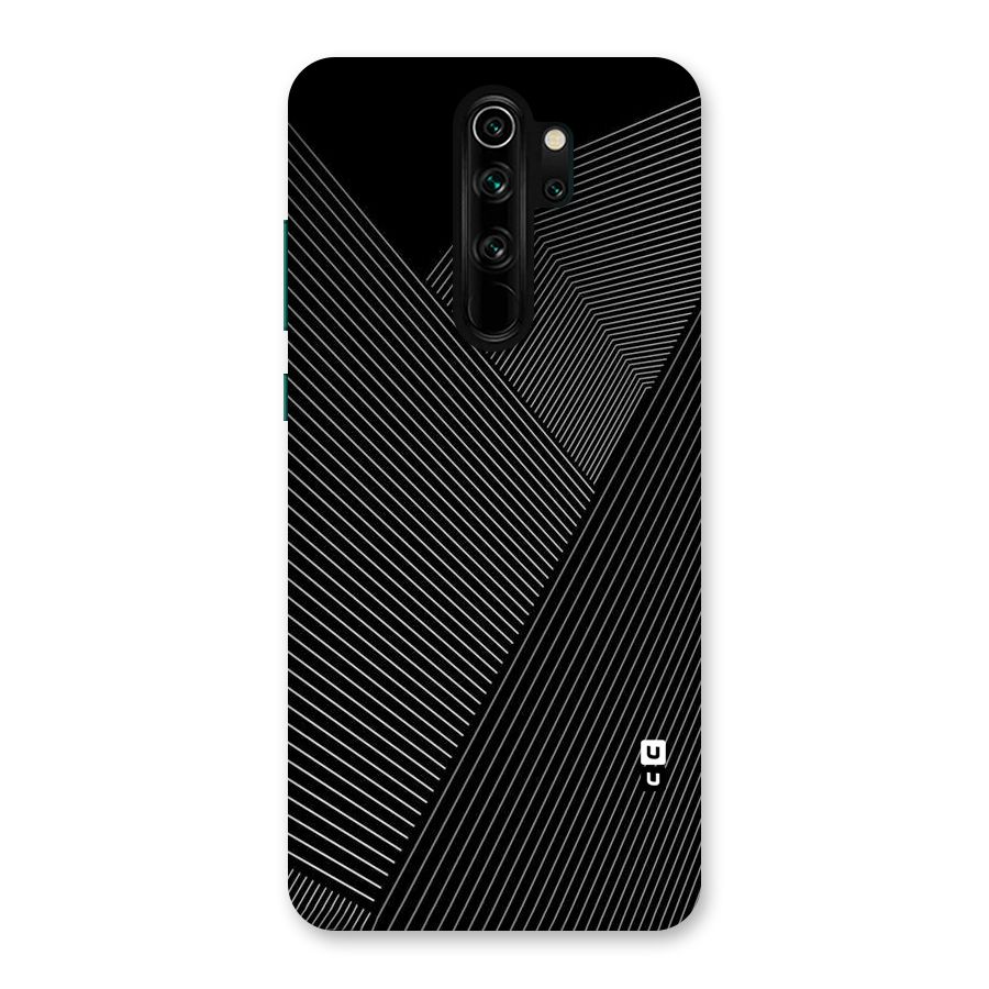 Aesthetic White Stripes Back Case for Redmi Note 8 Pro