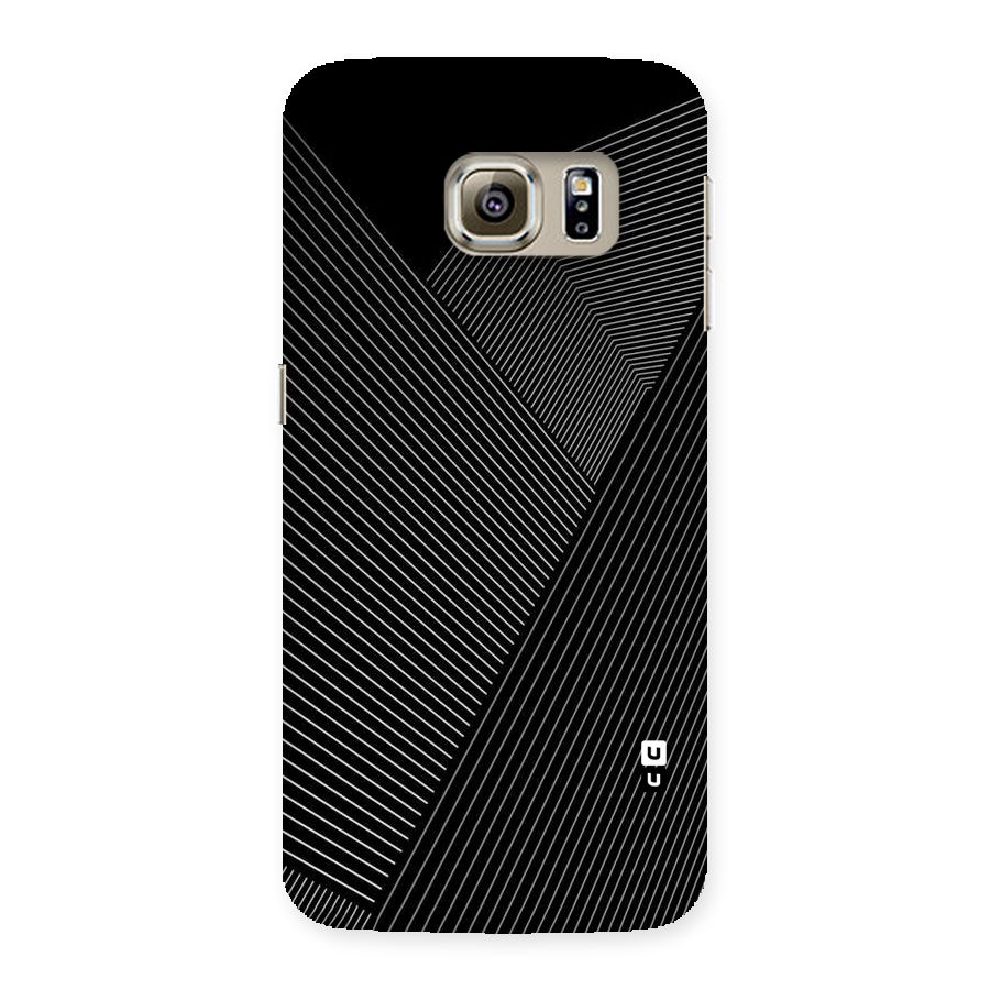 Aesthetic White Stripes Back Case for Samsung Galaxy S6 Edge