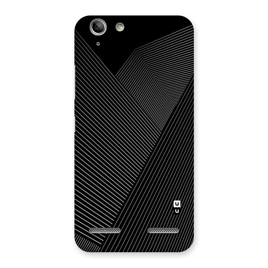 Aesthetic White Stripes Back Case for Vibe K5 Plus