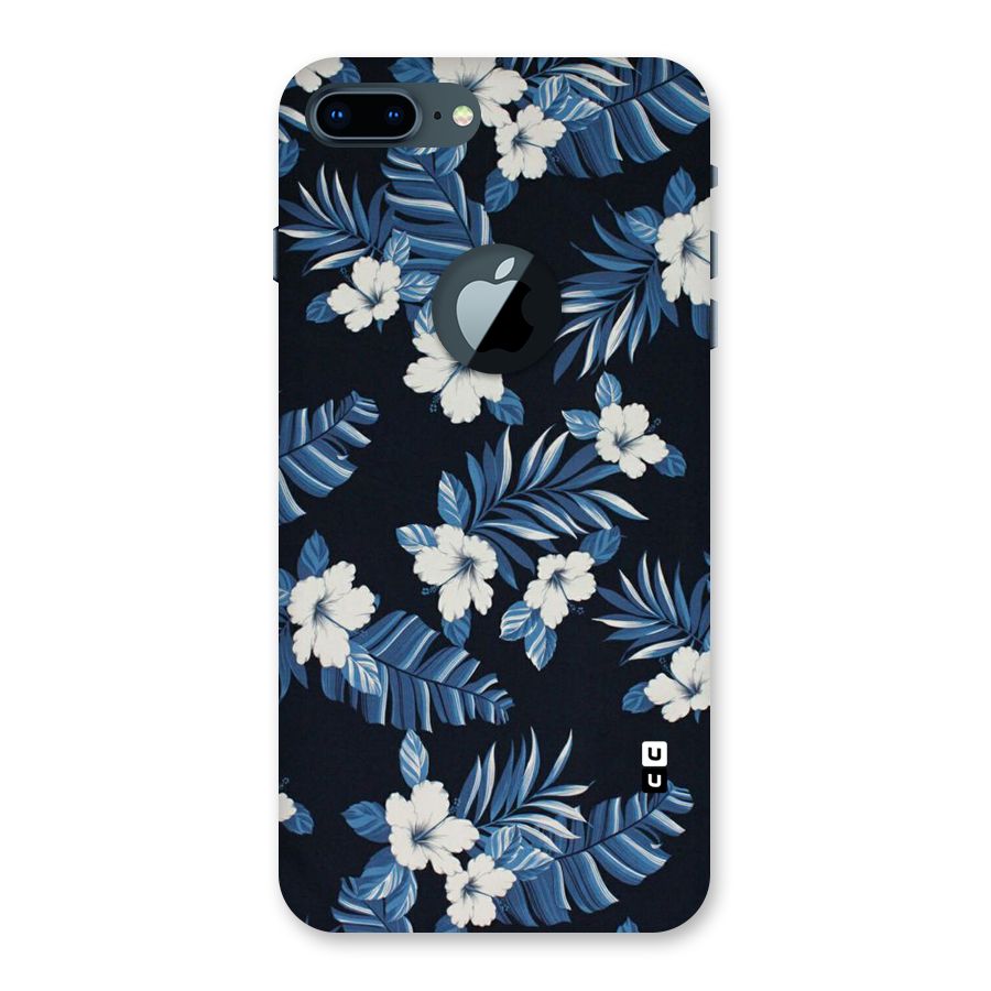 Aesthicity Floral Back Case for iPhone 7 Plus Logo Cut