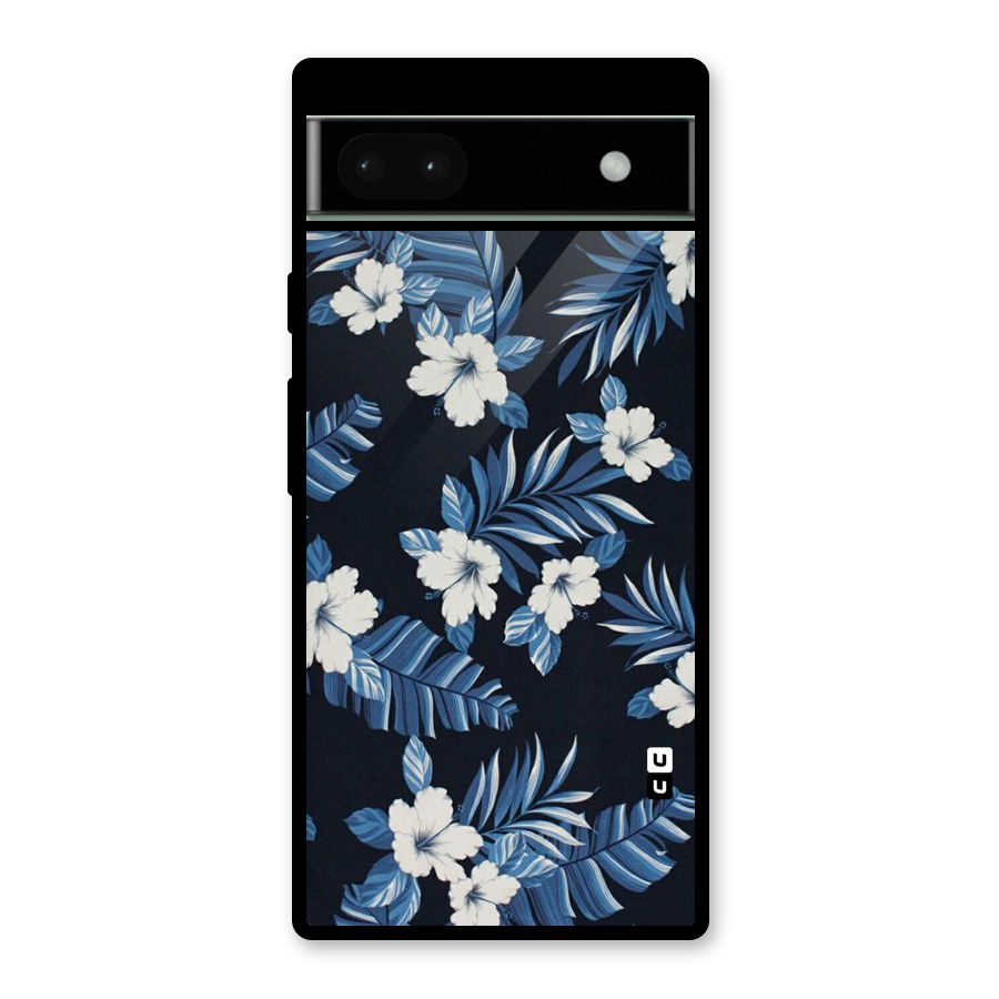 Aesthicity Floral Glass Back Case for Google Pixel 6a