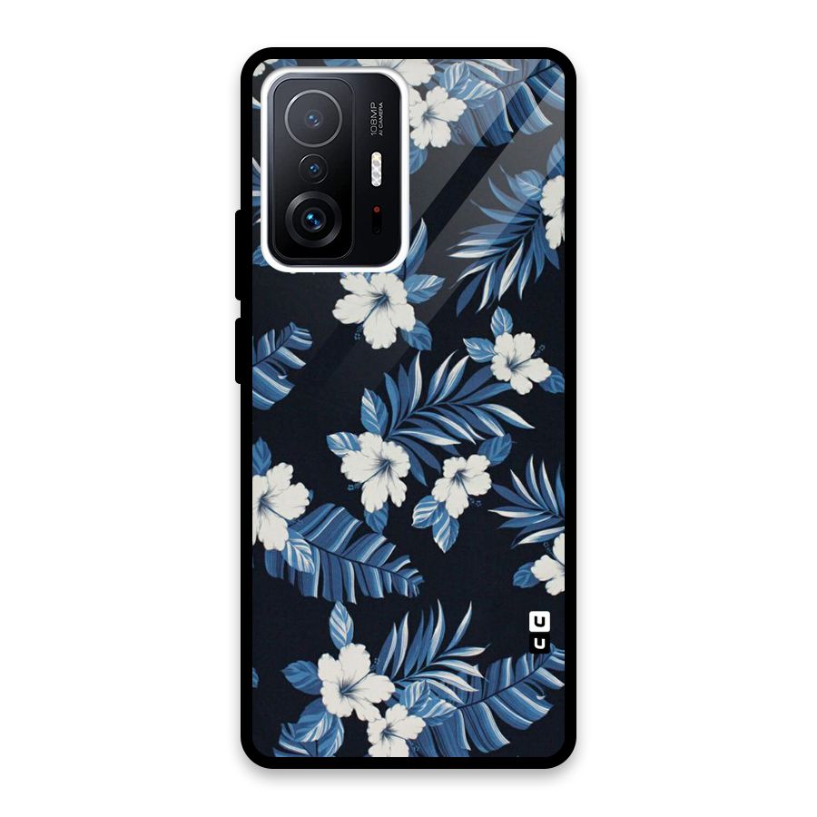 Aesthicity Floral Glass Back Case for Xiaomi 11T Pro