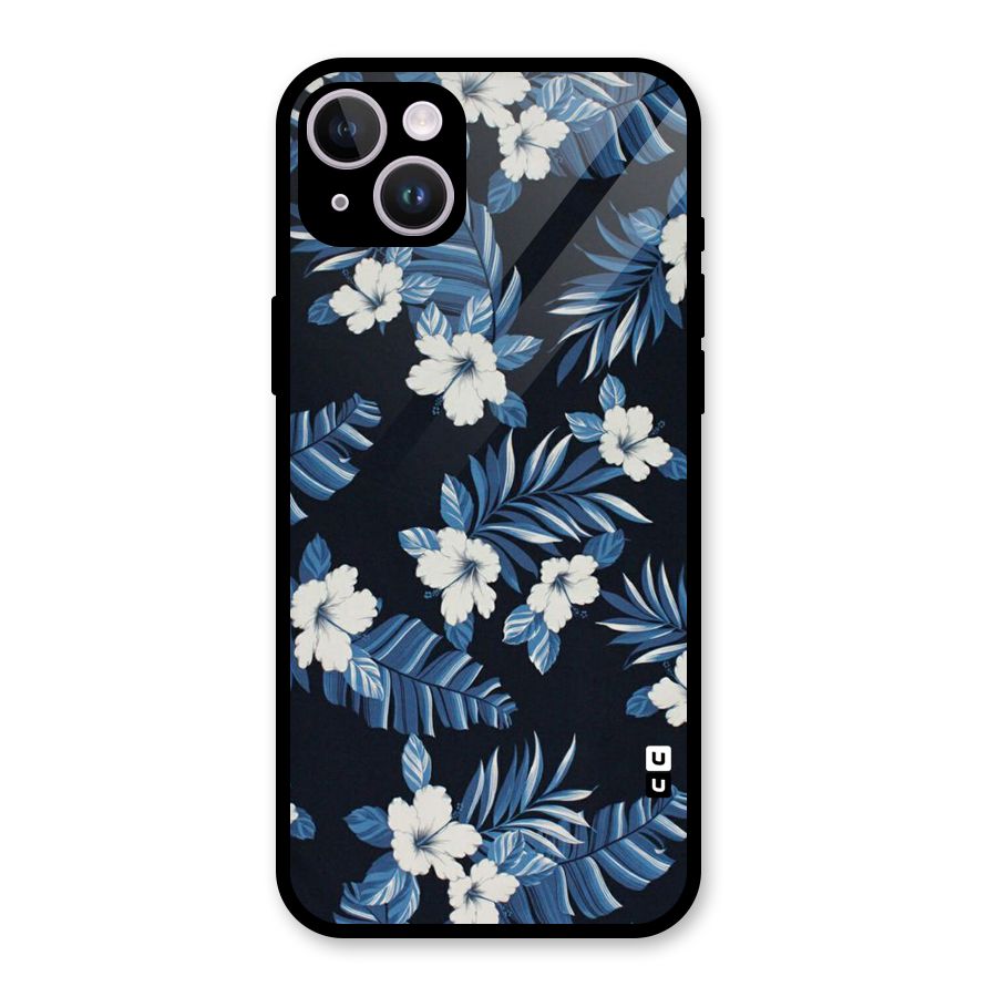 Aesthicity Floral Glass Back Case for iPhone 14 Plus