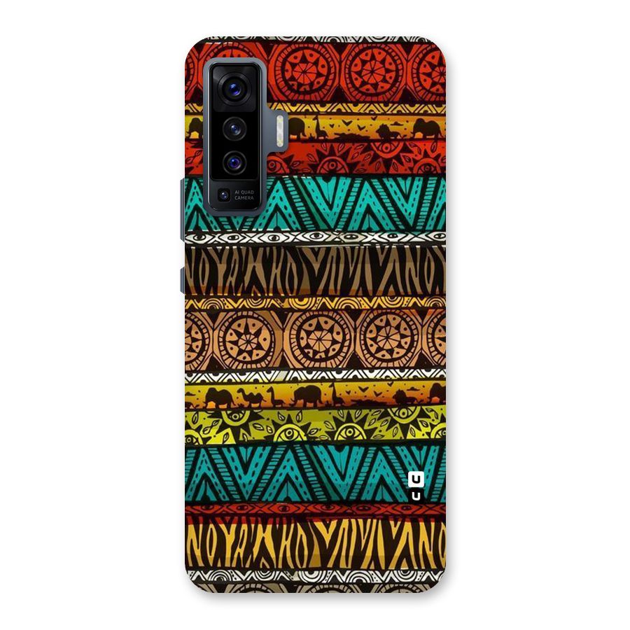 African Design Pattern Back Case for Vivo X50