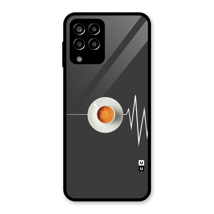 After Coffee Glass Back Case for Galaxy M33