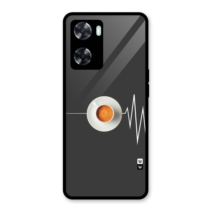 After Coffee Glass Back Case for Oppo A77