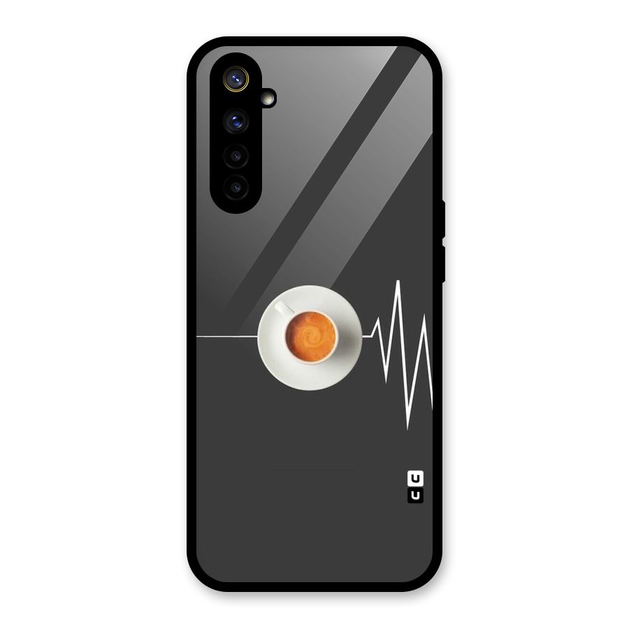 After Coffee Glass Back Case for Realme 6i