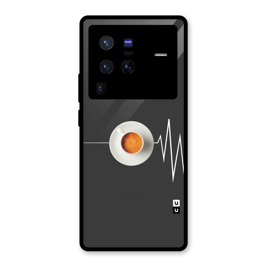 After Coffee Glass Back Case for Vivo X80 Pro