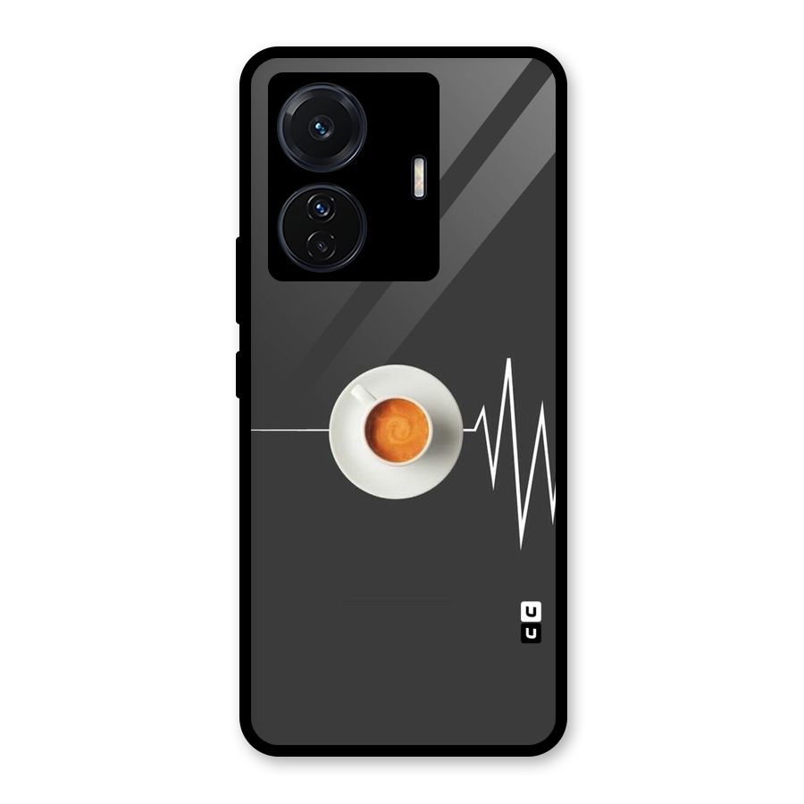 After Coffee Glass Back Case for Vivo iQOO Z6 Pro