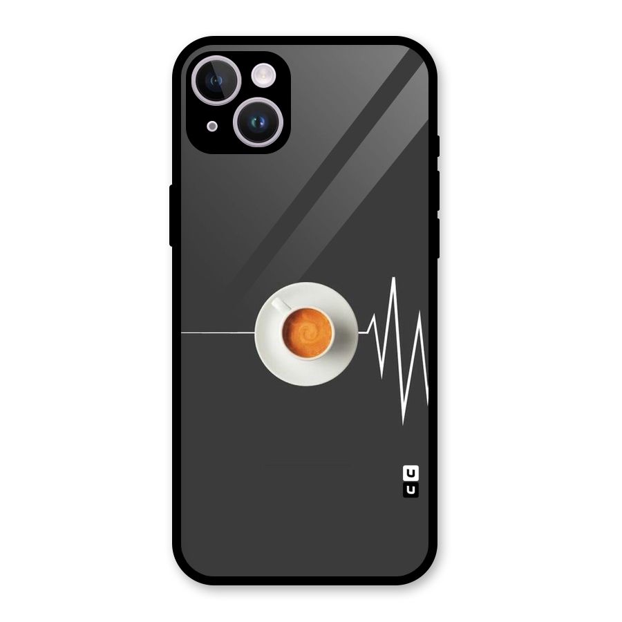 After Coffee Glass Back Case for iPhone 14 Plus