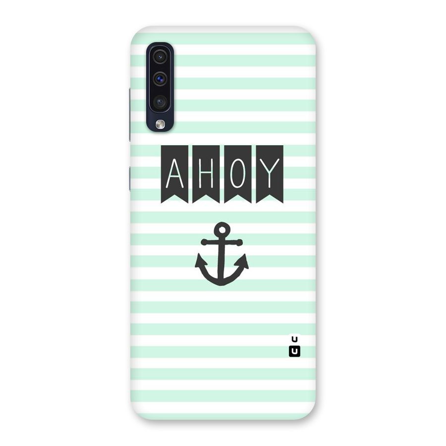 Ahoy Sailor Back Case for Galaxy A50s