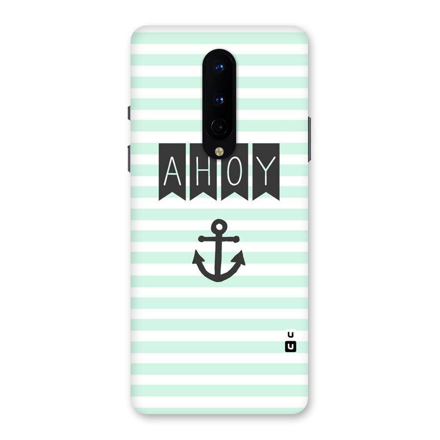Ahoy Sailor Back Case for OnePlus 8