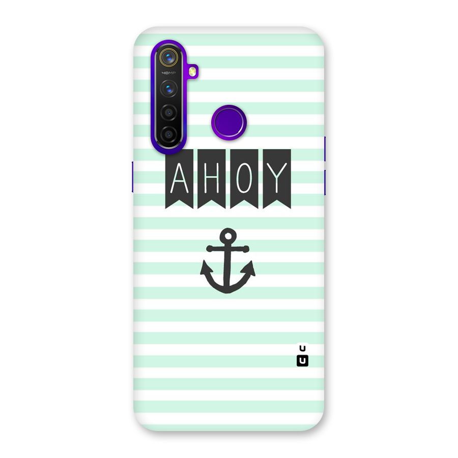 Ahoy Sailor Back Case for Realme 5 Pro
