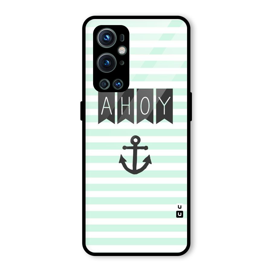 Ahoy Sailor Glass Back Case for OnePlus 9 Pro