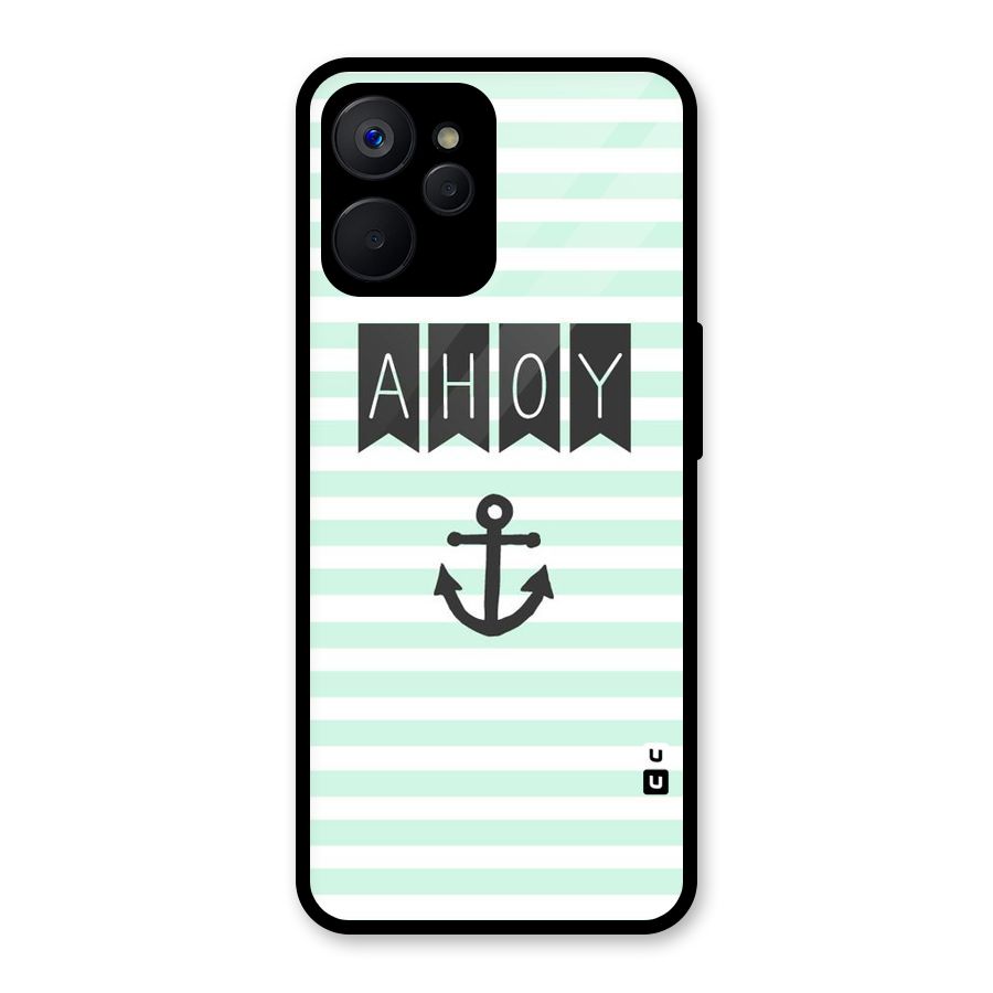 Ahoy Sailor Glass Back Case for Realme 9i 5G